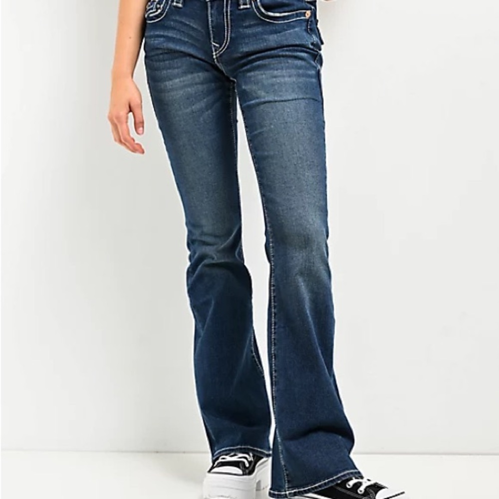 True religion boot cut Women's Blue Flared Jeans
